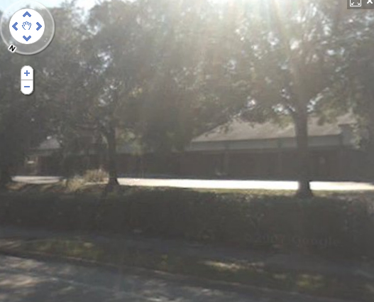 The empty strip mall in Orlando where Davis claims his company, Hyperion Protective Consultants LLC, is based